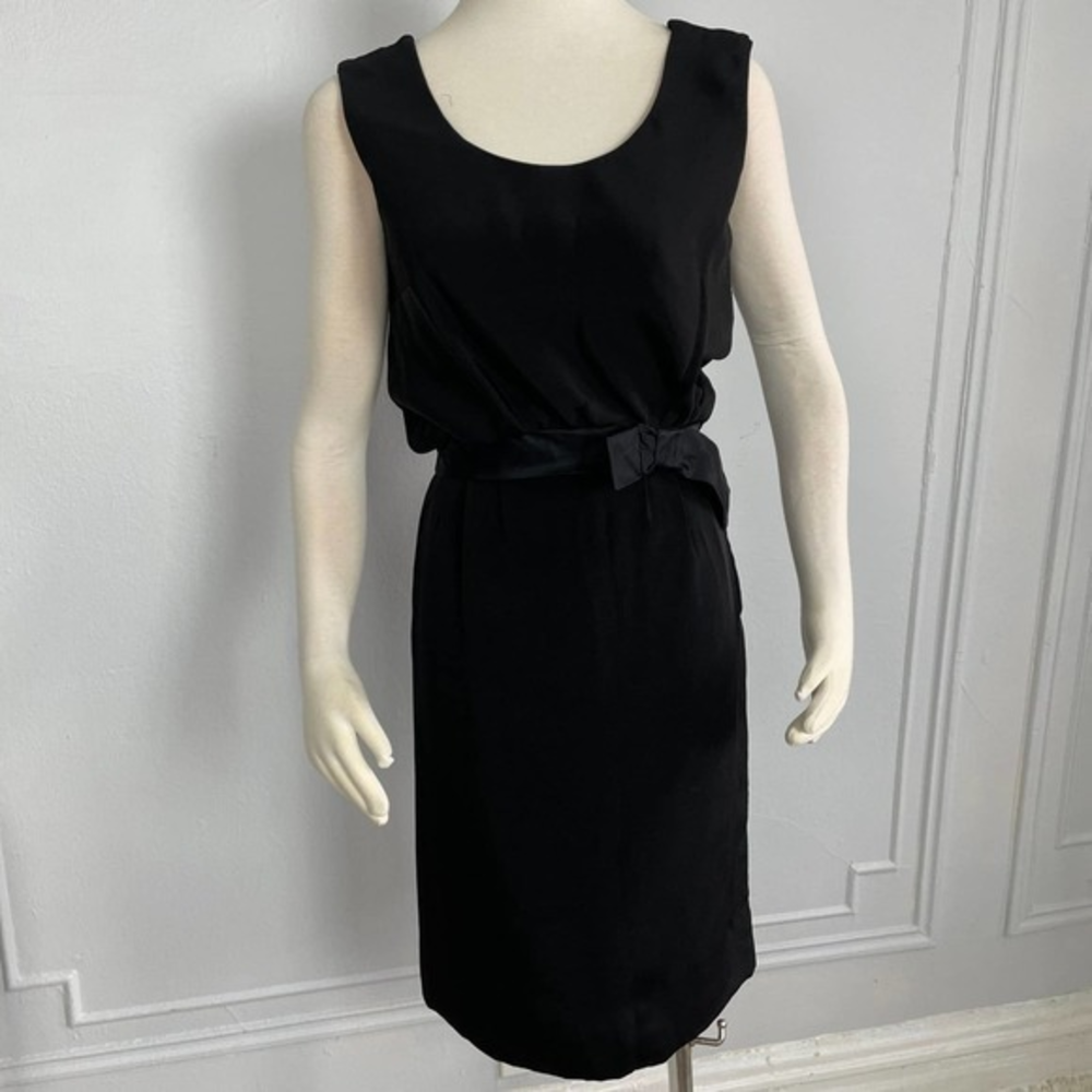 Vintage 60s black cocktail dress
